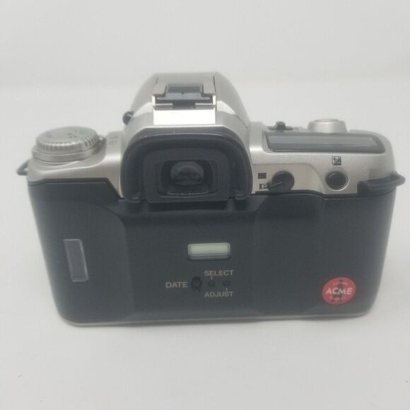 Pentax ZX-10 Silver And Black 35mm SLR Film Photography Camera Autofocus Flash - Picture 6 of 11